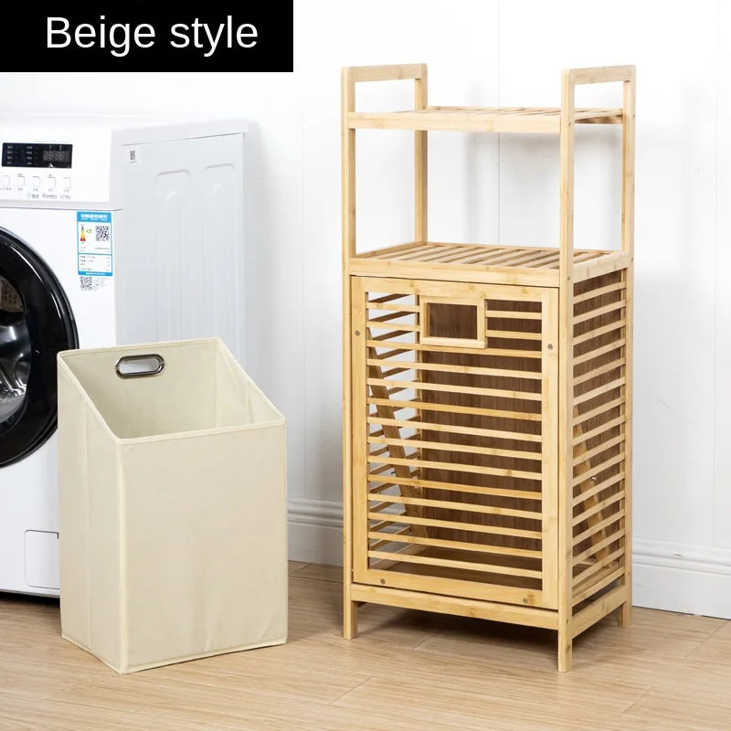OLEVO Dirty Clothes Storage Basket Bathroom Bamboo Cloth Folding Dirty Clothes Basket For Home Use Laundry Basket Hogar New